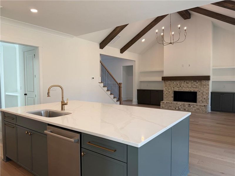 Furnished interior view inside a new home in Woodford, Acworth (Image 6).