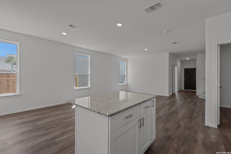 Furnished interior view inside a new home in Davis Ranch, San Antonio (Image 6).