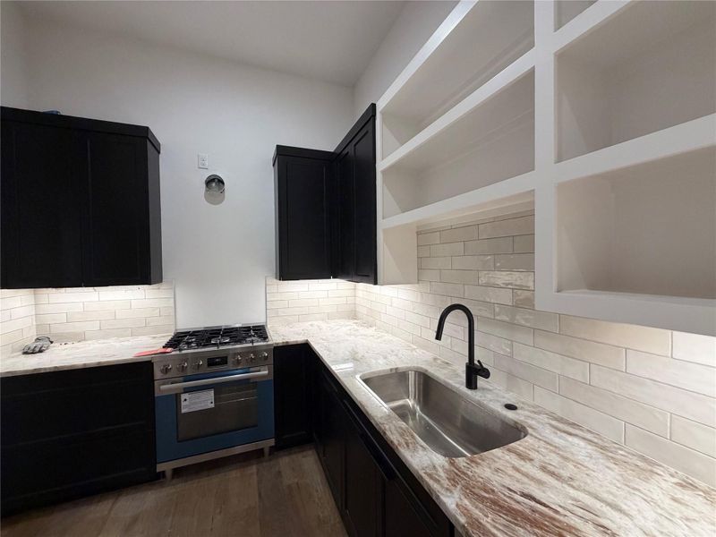Second kitchen known as Prep Kitchen with Range sink and dishwasher Second kitchen known as Prep Kitchen with Range sink and dishwasher