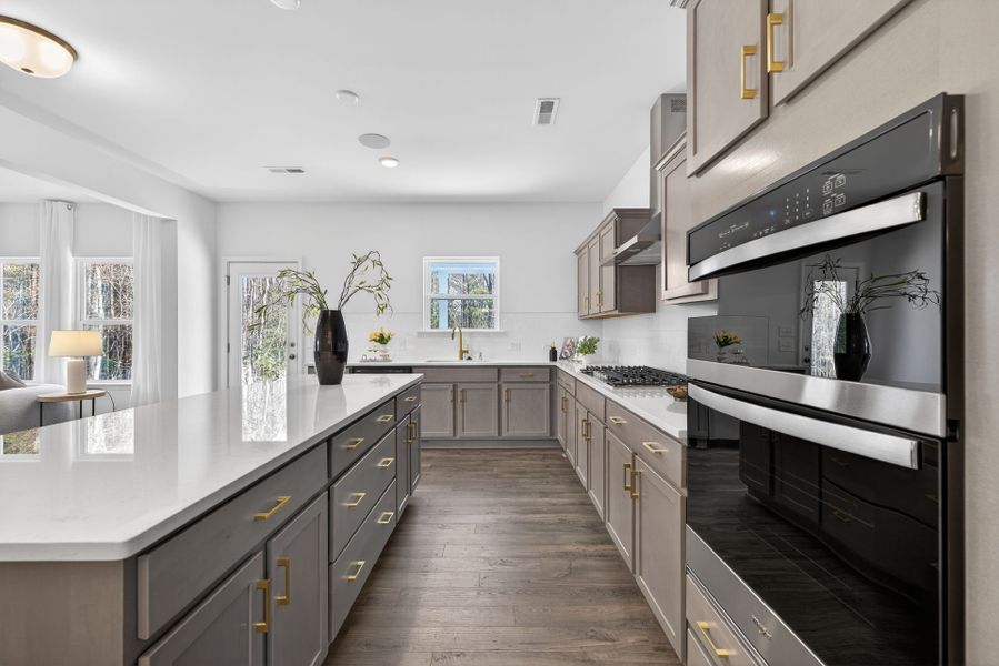 Furnished interior view inside a new home in Copper Ridge at Flowers Plantation, Clayton (Image 7).