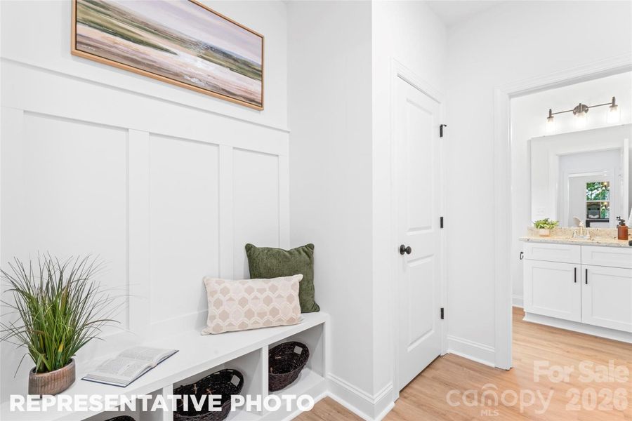 Furnished interior view inside a new home in , Kannapolis (Image 7).