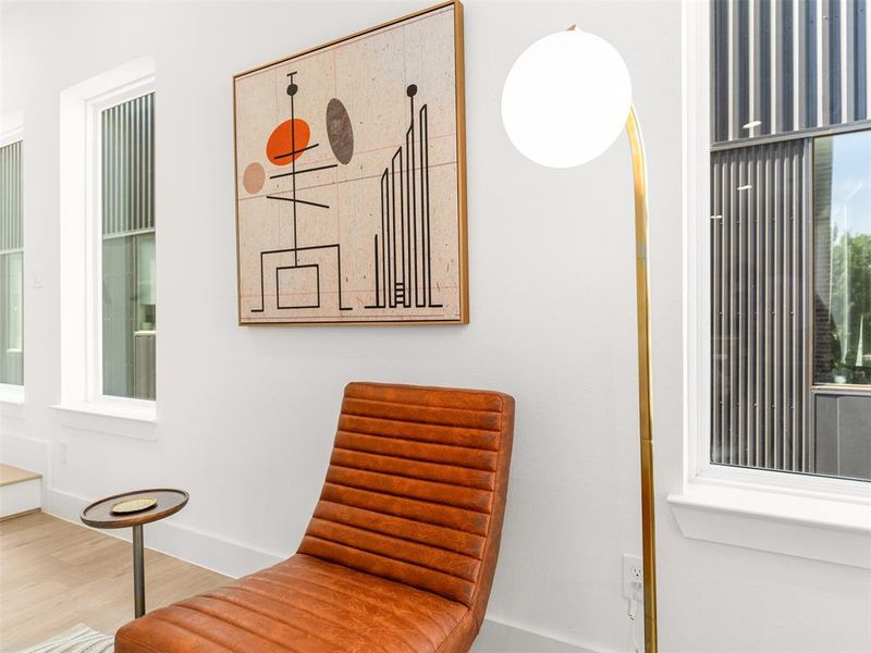 Furnished interior view inside a new home in , Dallas (Image 37). Furnished interior view inside a new home in , Dallas (Image 37).