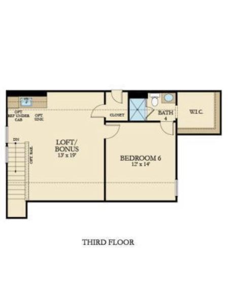 2D floor plan layout of this home in , Johns Island, SC (Image 6).