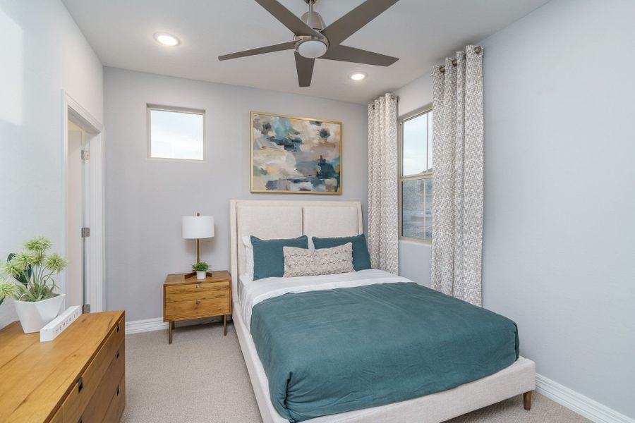 Furnished interior view inside a new home in The Ridge at Sienna Hills, Buckeye (Image 10).