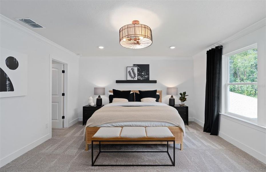 Furnished interior view inside a new home in Waterstone at Halifax Plantation, Ormond Beach (Image 11).