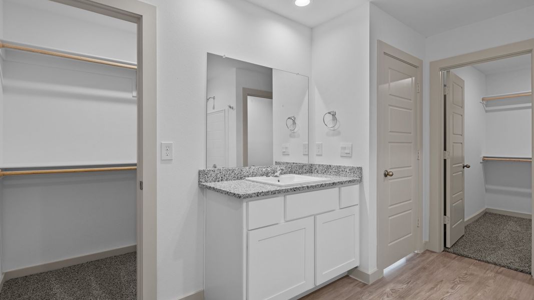 Representative furnished interior of a home built from the The Camden by D.R. Horton in Allen Farms, Lubbock (Image 9). Representative furnished interior of a home built from the The Camden by D.R. Horton in Allen Farms, Lubbock (Image 9).