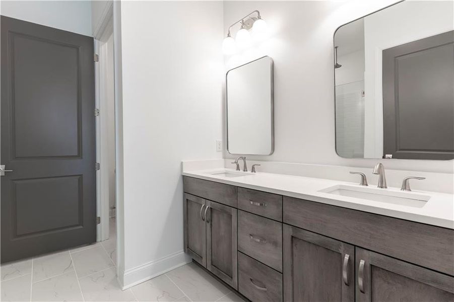 Furnished interior view inside a new home in Waterside Condos, Peachtree Corners (Image 10).