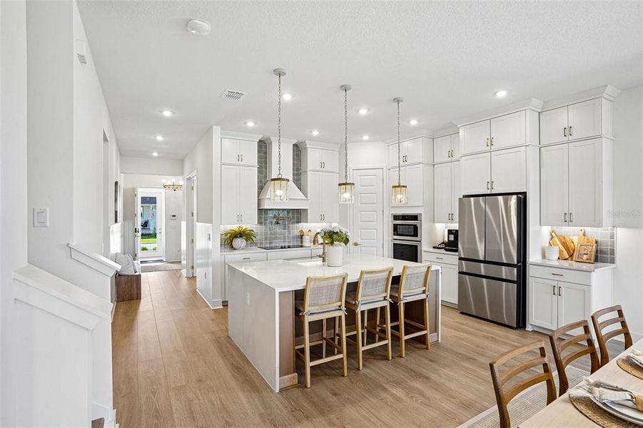 Furnished interior view inside a new home in Northlake at Ovation, Winter Garden (Image 9).