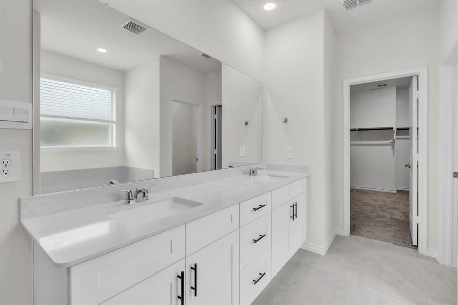 Furnished interior view inside a new home in The Landing at Hidden Lakes, McKinney (Image 6).