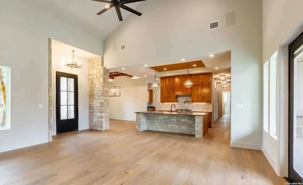Furnished interior view inside a new home in , Bulverde (Image 7).
