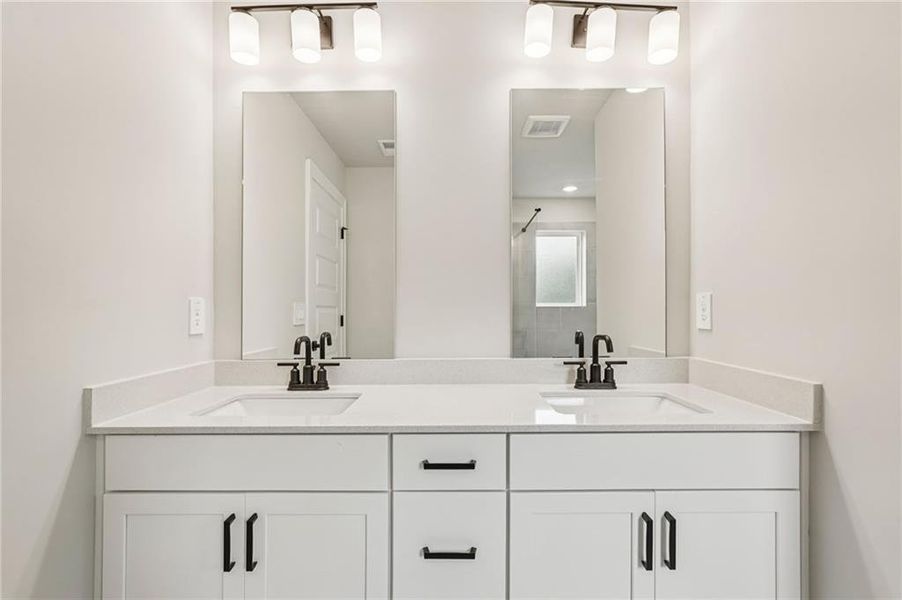 Close-up of interior finishes inside a home in Hemingway - Reserve Series, Cumming (Image 21).