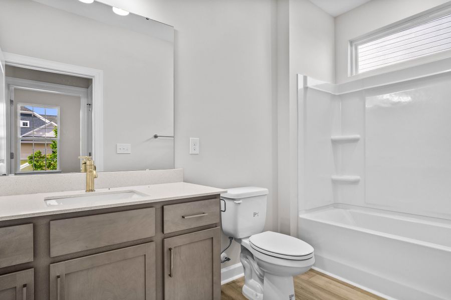 Furnished interior view inside a new home in Bridgewater - Shorehaven Village, Little River (Image 9). Furnished interior view inside a new home in Bridgewater - Shorehaven Village, Little River (Image 9).