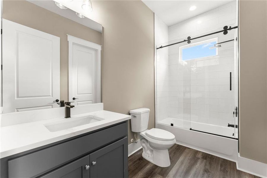 Furnished interior view inside a new home in , Cumming (Image 6).
