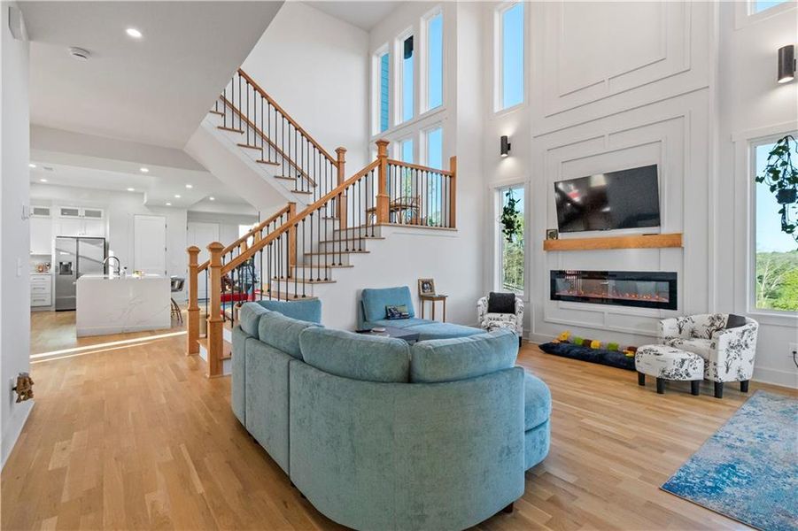 Furnished interior view inside a new home in , Clermont (Image 13). Furnished interior view inside a new home in , Clermont (Image 13).