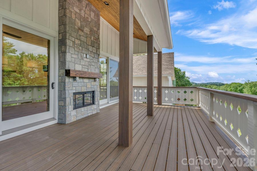 Exterior details and patio area of a home in , Blowing Rock (Image 28).