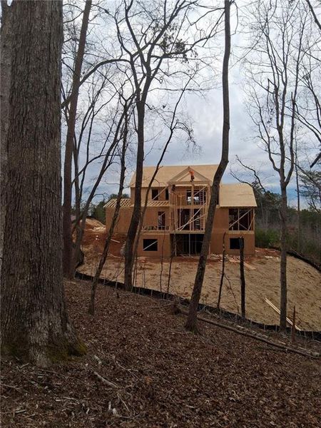 In-progress construction of a new home in , Gainesville, GA (Image 13).