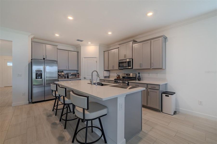 Furnished interior view inside a new home in Prosperity Lakes, Parrish (Image 8).
