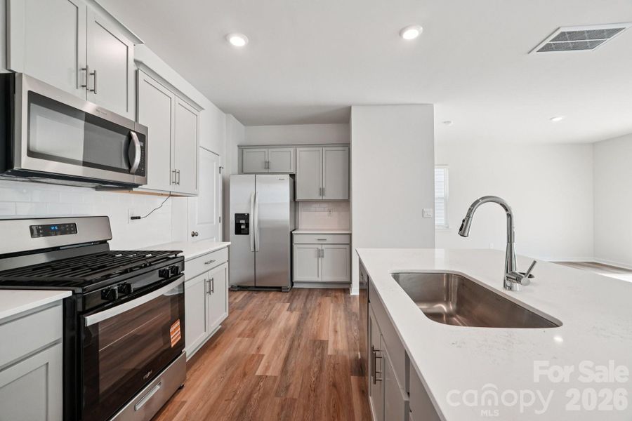 Furnished interior view inside a new home in Clark Creek Landing, Lincolnton (Image 10).