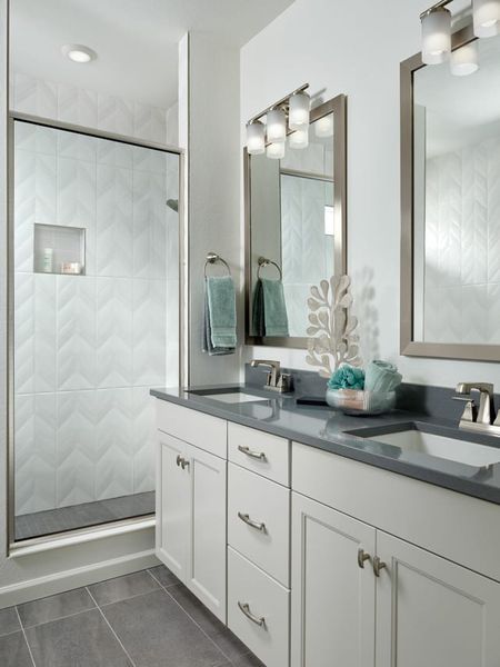 Representative furnished interior of a home built from the 3503 by Tri Pointe Homes in The Aurora Highlands, Aurora (Image 10).