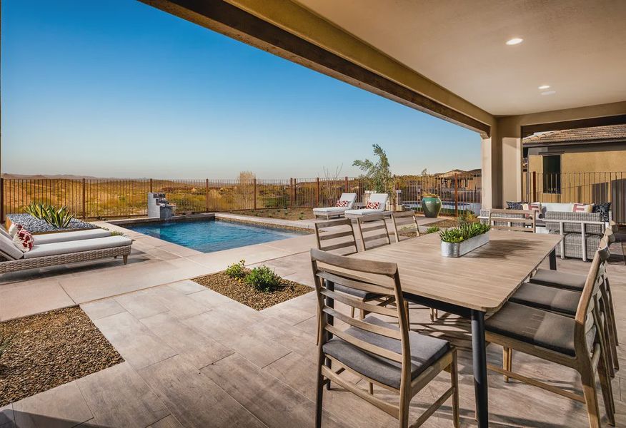 Model Home Covered Patio - 11 of 46