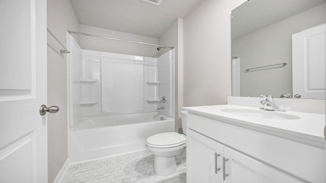 Furnished interior view inside a new home in The Park at Wilkinson, Orangeburg (Image 11).