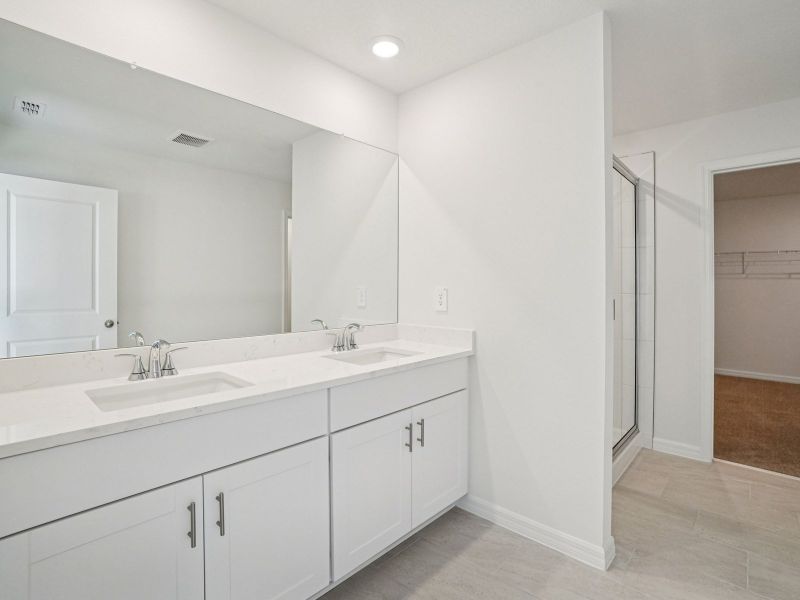 Furnished interior view inside a new home in Two Rivers - Classic Series, Zephyrhills (Image 7).