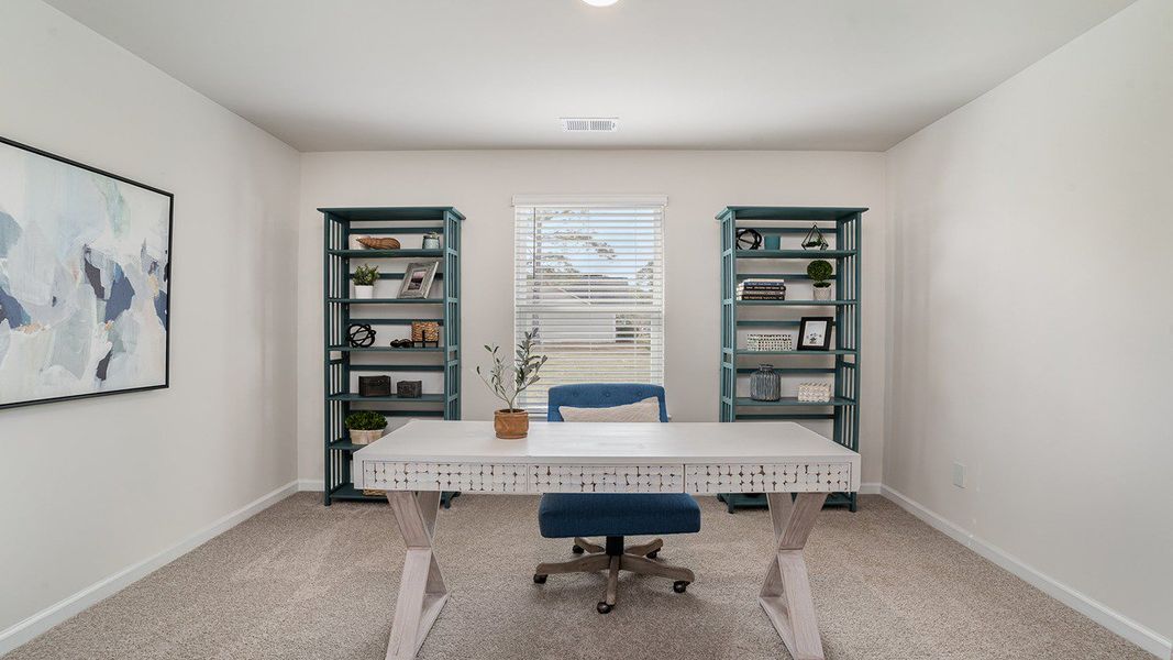 Furnished interior view inside a new home in Stanbury Creek, Supply (Image 11).