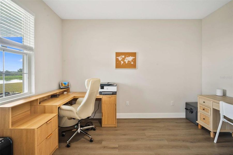 Furnished interior view inside a new home in Mirada, San Antonio (Image 30).