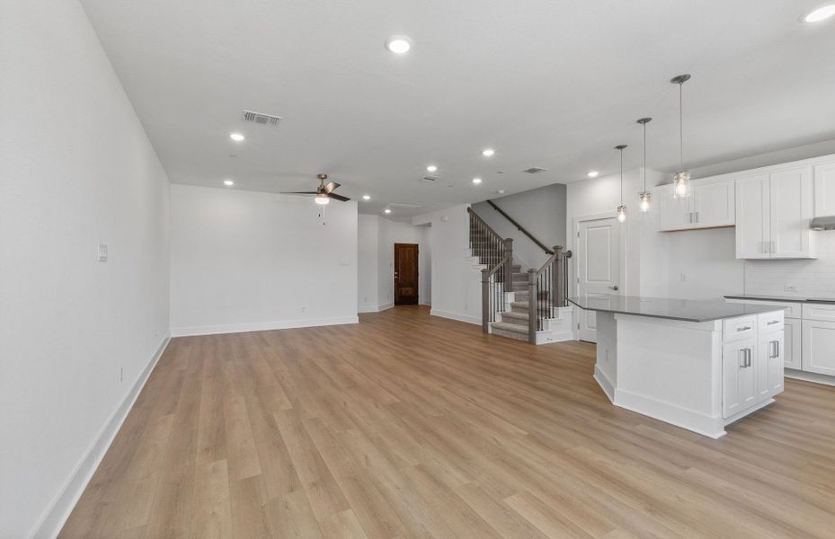 Spacious, unfurnished interior of a new home in Northpoint at Old Settlers, Round Rock (Image 28).