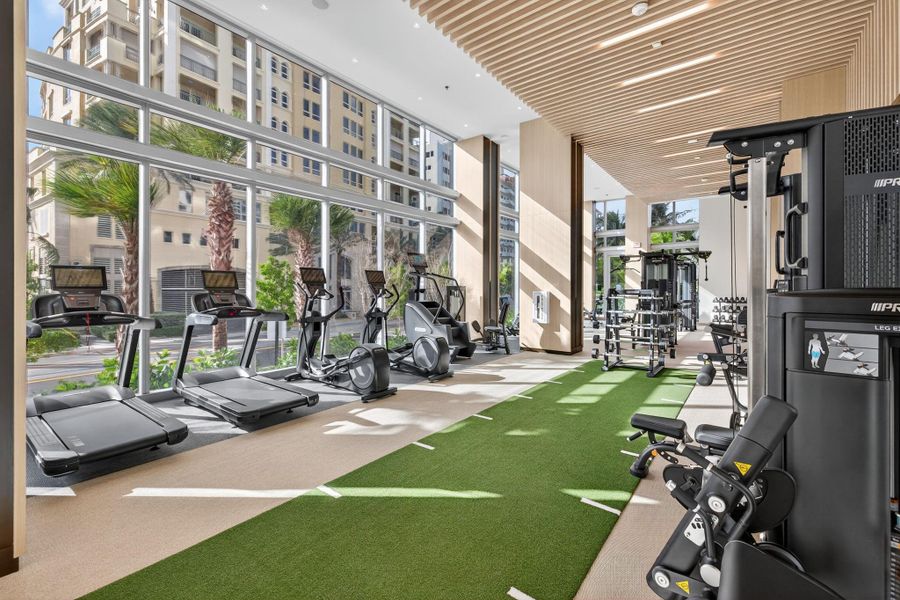 Community amenities in Selene Oceanfront Residences, Fort Lauderdale (Image 56).