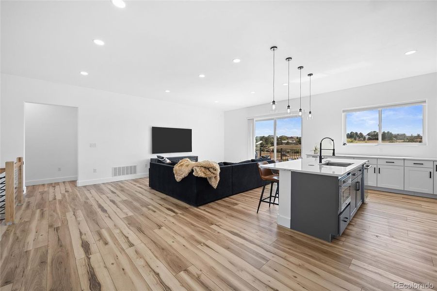 Furnished interior view inside a new home in , Parker (Image 13).