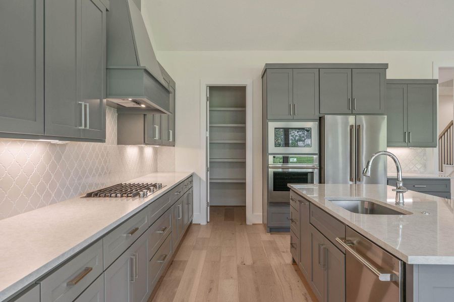 Furnished interior view inside a new home in Chapel Bend, Montgomery (Image 9).
