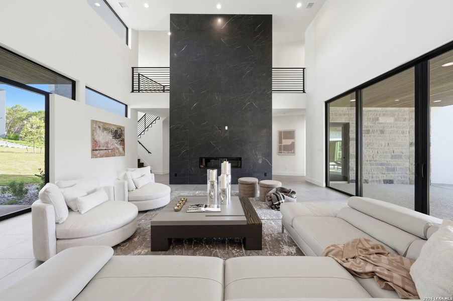 Furnished interior view inside a new home in , San Antonio (Image 47).