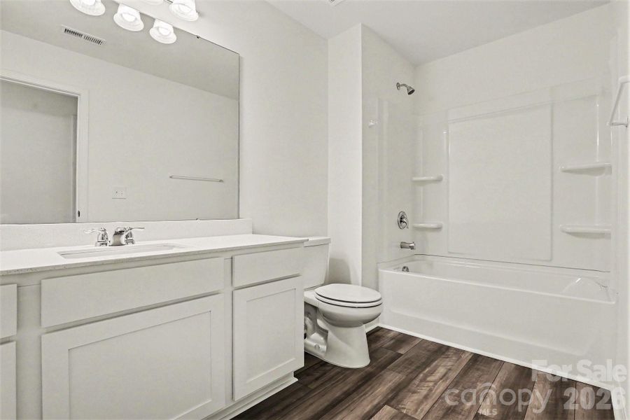 Furnished interior view inside a new home in , Angier (Image 12).