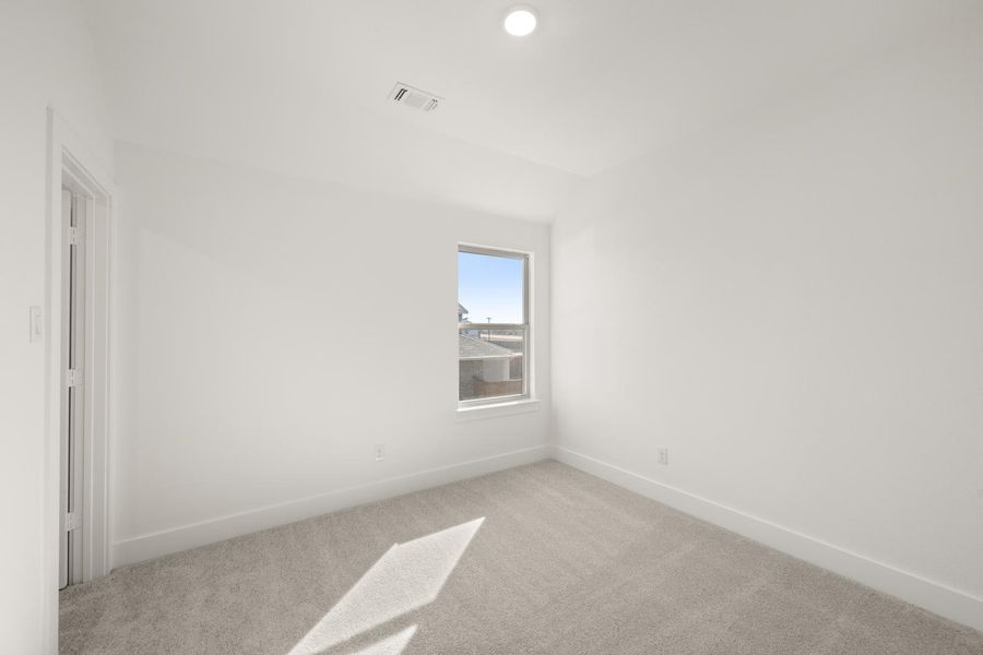 Spacious, unfurnished interior of a new home in The Meadows, Denton (Image 17). Spacious, unfurnished interior of a new home in The Meadows, Denton (Image 17).