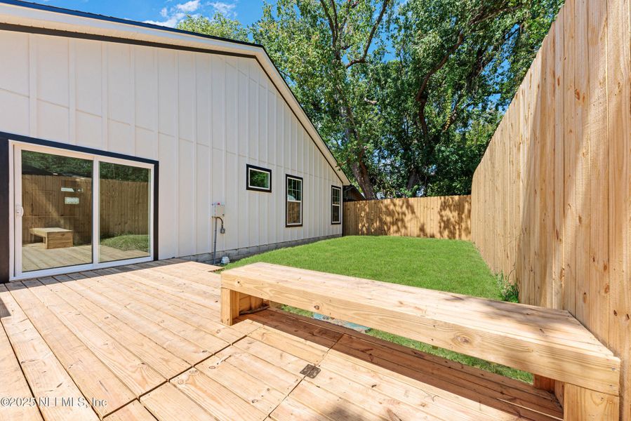 Front exterior of a new home in , Jacksonville, FL, highlighting curb appeal (Image 20).