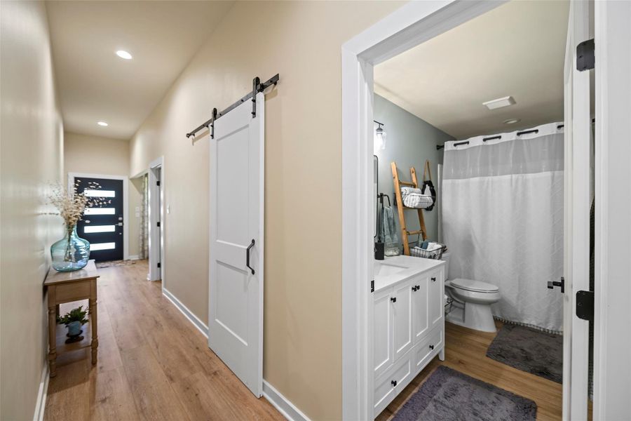 Furnished interior view inside a new home in , Chappell Hill (Image 10).