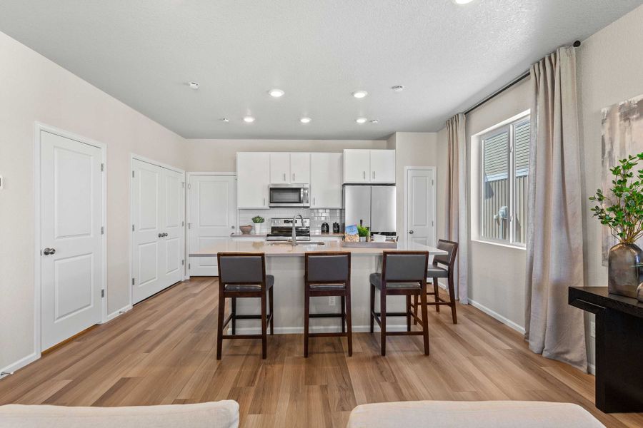 Furnished interior view inside a new home in Green Valley Ranch, Aurora (Image 6).