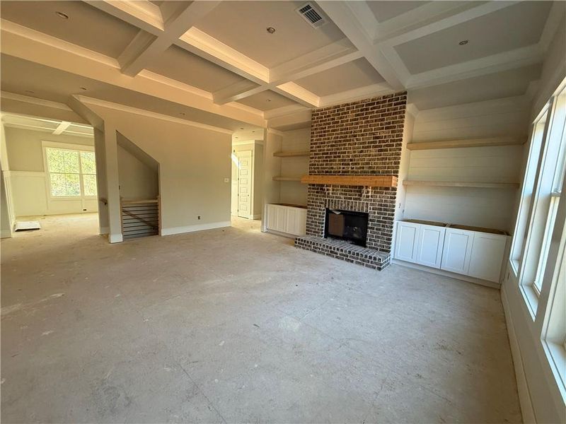 In-progress construction of a new home in , Hoschton, GA (Image 12).