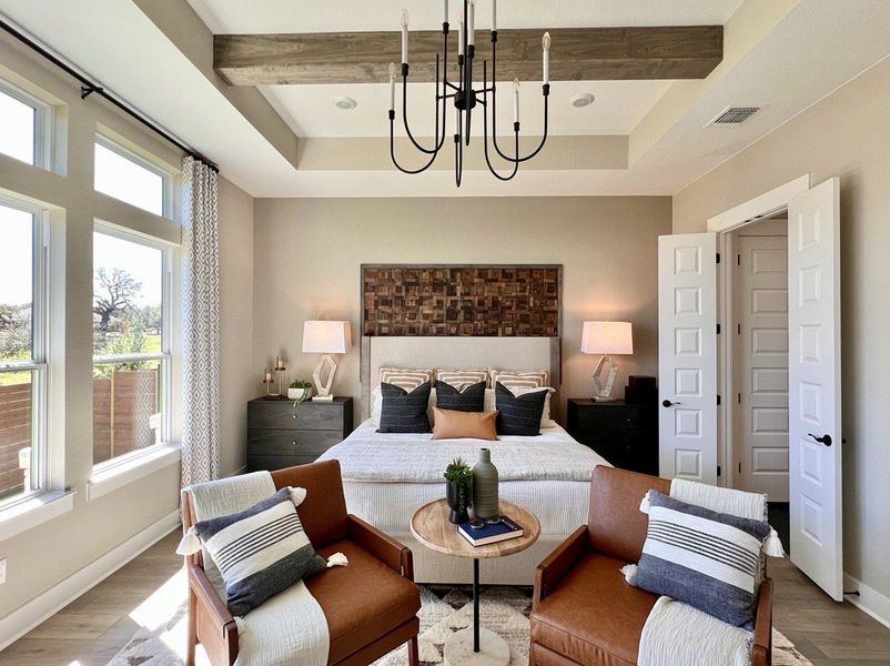 Furnished interior view inside a new home in Broken Oak, Georgetown (Image 46). Furnished interior view inside a new home in Broken Oak, Georgetown (Image 46).