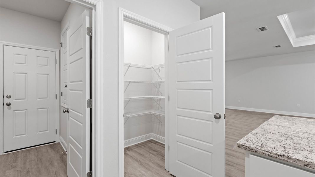 Furnished interior view inside a new home in Greystone, Crawfordville (Image 9).