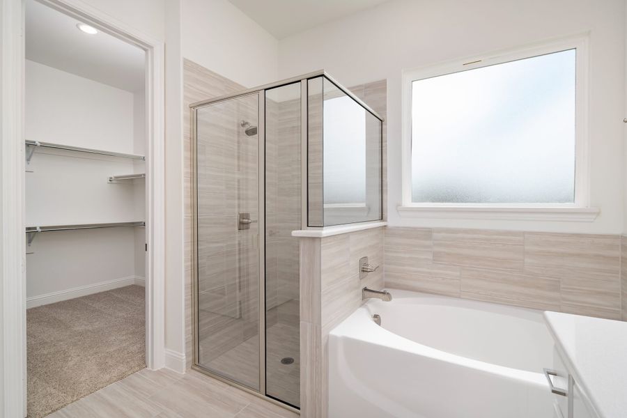 Furnished interior view inside a new home in Lake Breeze, Lavon (Image 13).