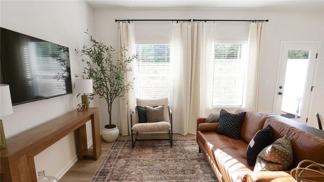 Furnished interior view inside a new home in Fairington, Cartersville (Image 14).