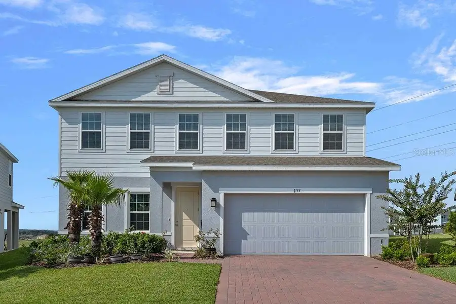 Front exterior of a new home in , Minneola, FL, highlighting curb appeal (Image 2). Front exterior of a new home in , Minneola, FL, highlighting curb appeal (Image 2).