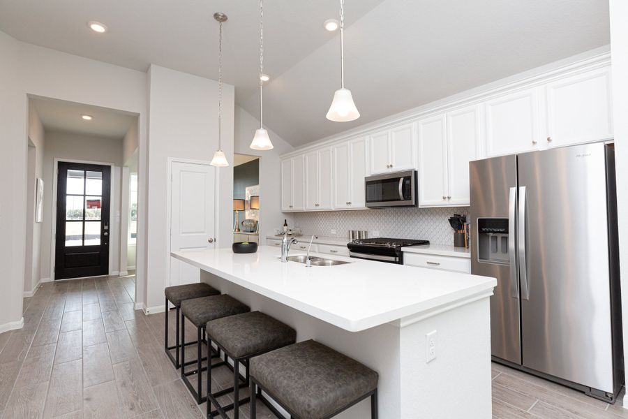 Representative furnished interior of a home built from the Quintera by Beazer Homes in Copia Pines, Montgomery (Image 5).
