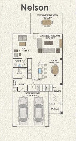 Pulte Homes, Nelson floor plan