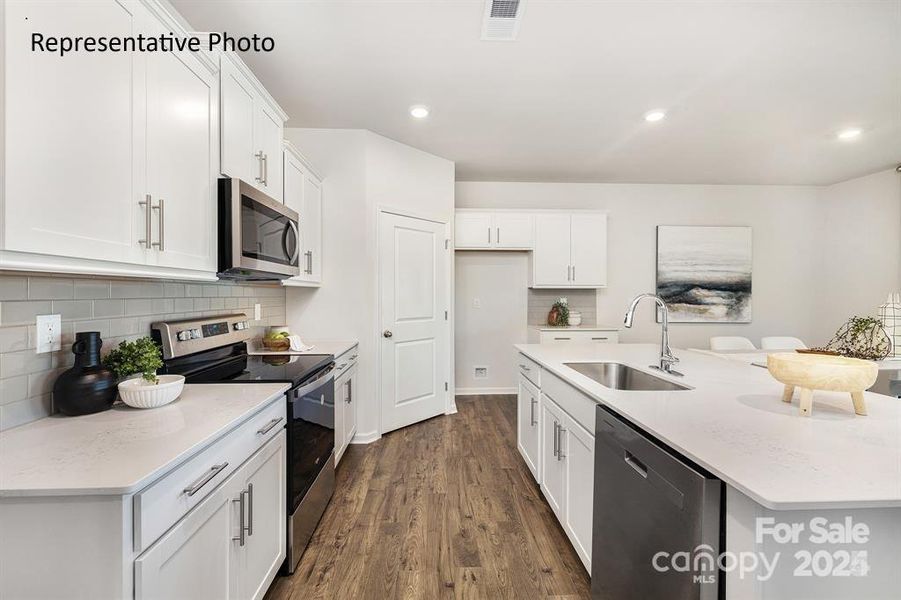 Furnished interior view inside a new home in Laurelbrook, Sherrills Ford (Image 23).