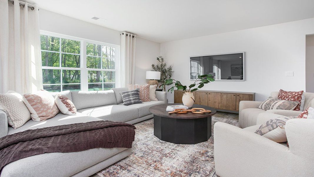 Furnished interior view inside a new home in High Meadows, King (Image 11).