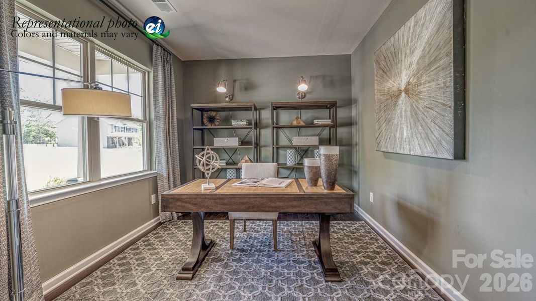 Furnished interior view inside a new home in Shannon Woods, Maiden (Image 15).