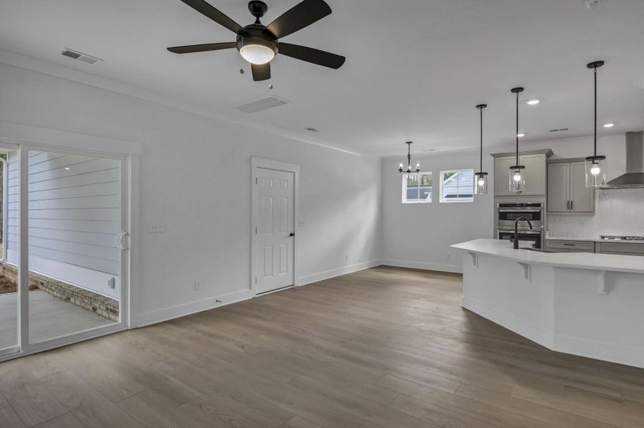 Spacious, unfurnished interior of a new home in Clubside Reserve at Summerlake, Lexington (Image 23).